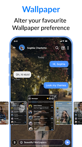 Messages : SMS & Private Chat screenshot 8