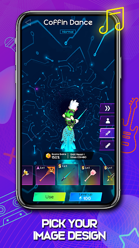 Cyber Surfer : Rhythm Odyssey screenshot 6