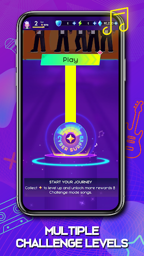 Cyber Surfer : Rhythm Odyssey screenshot 3