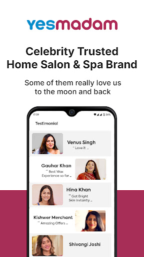 YesMadam Salon & Spa at Home screenshot 20