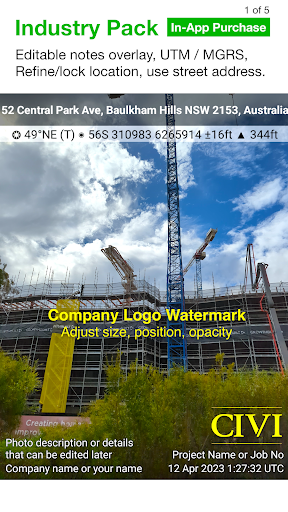 Solocator - GPS Field Camera screenshot 5