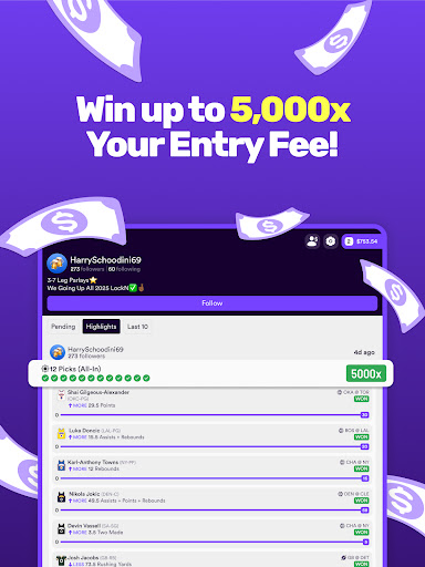 Dabble - Real Money Pick'Em screenshot 10