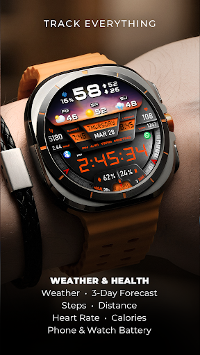 PER27 Digital Watch Face screenshot 12