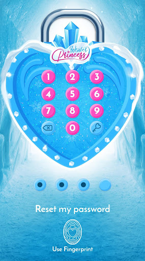 Winter Princess Diary: Lock screenshot 15