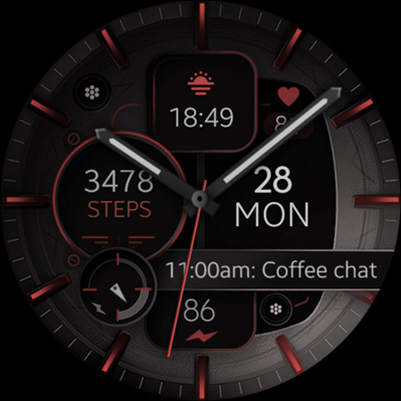 Dream 132 bronze watch face screenshot 5