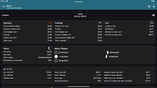 Sun Position: Sunrise/set PRO screenshot 17