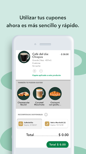 Starbucks México screenshot 1
