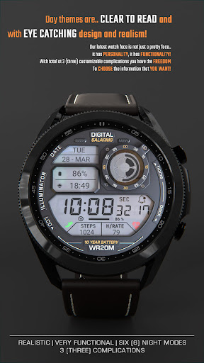 ILLUMINATOR Digital Watch face screenshot 26