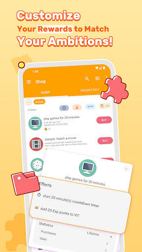 LifeUp: Gamify Tasks & Habits screenshot 21