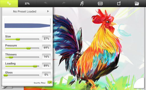 ArtRage Vitae Mobile Painting screenshot 6