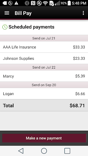 Mechanics Bank Mobile Banking screenshot 4