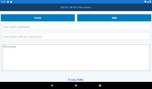 MacroPoint for Truckers screenshot 3