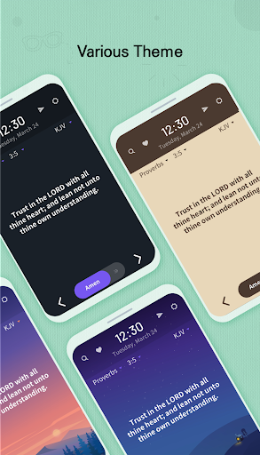 BitBible ENG -Lockscreen+Alarm screenshot 2