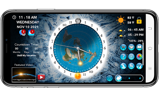 Flat Earth Sun & Moon Clock screenshot 4