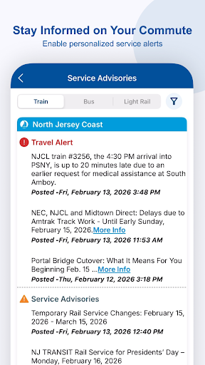 NJ TRANSIT Mobile App screenshot 6