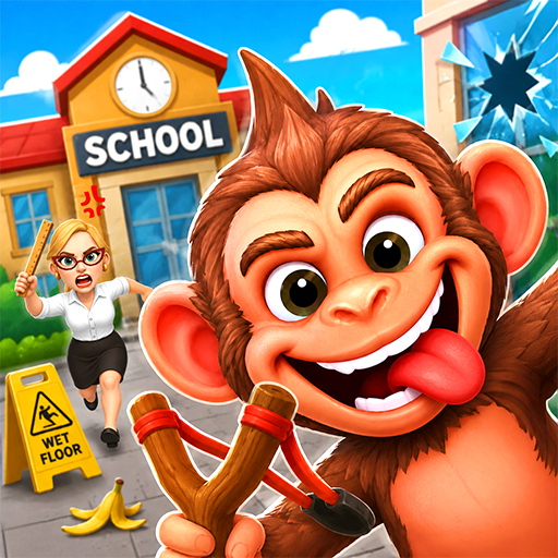 Monkey Student: School Prank cover