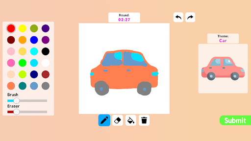 Coloring games: speed drawing screenshot 4