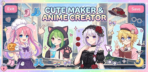 Anime Avatar: Cute OC screenshot 3