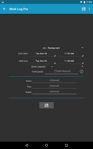 Work Log Pro screenshot 13