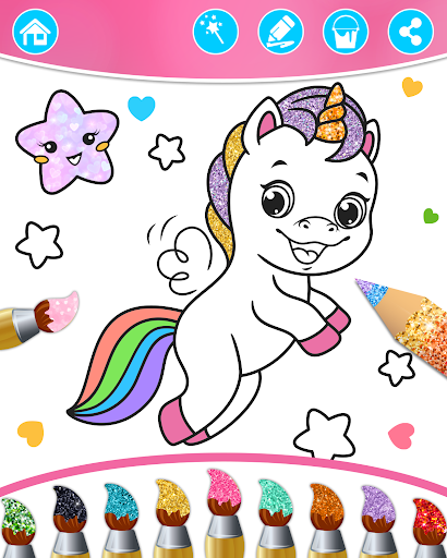 Princess Coloring Book & Games screenshot 28