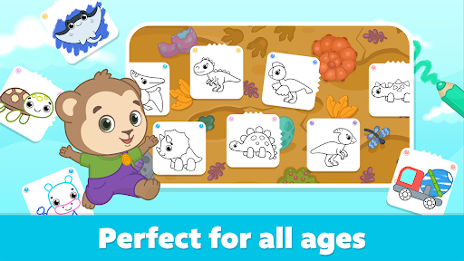 Coloring for Kids: Drawing 2-6 screenshot 18