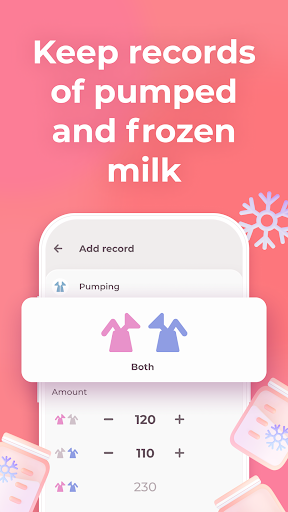 Breastfeeding tracker Pump log screenshot 15