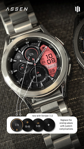 S4U Assen - Hybrid watch face screenshot 6