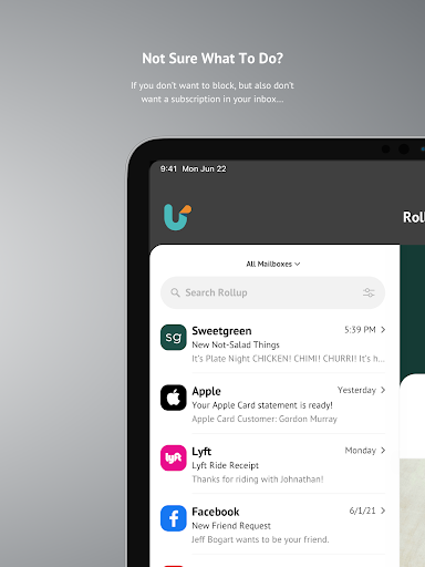Unroll.Me - Inbox Mail Cleaner screenshot 2