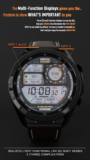 ILLUMINATOR Digital Watch face screenshot 25