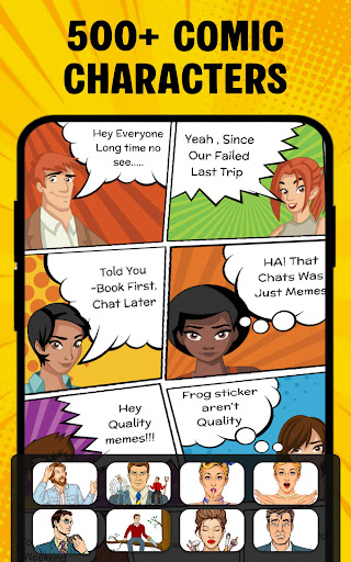 Cartoon Comic Strip Maker screenshot 14