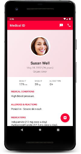 Medical ID (premium) screenshot 8