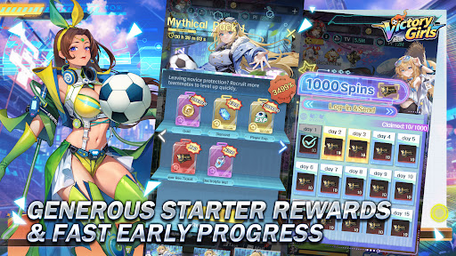 Victory Girls: Anime Soccer screenshot 3