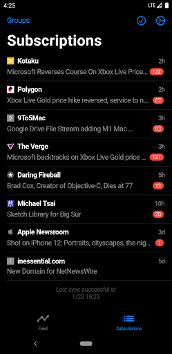 Fluent Reader Lite - RSS Clien screenshot 2