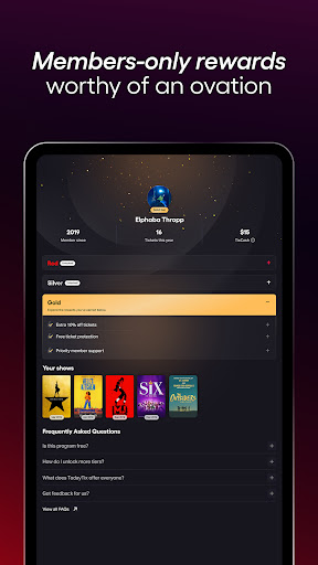 TodayTix – Theatre Tickets screenshot 1