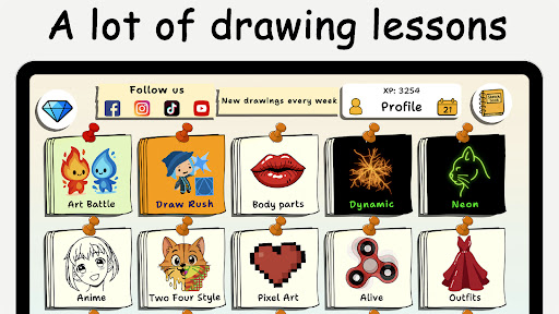 ArtLoop: Learn how to draw screenshot 27