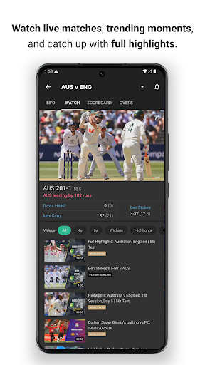 Willow - Watch Live Cricket screenshot 10