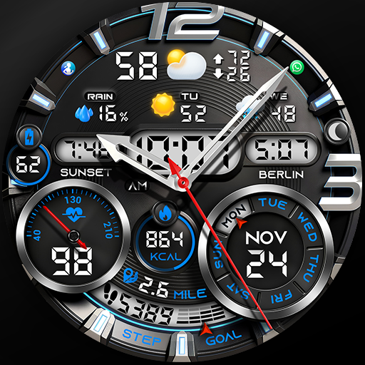 PER32 Ultra Hybrid Watch Face cover