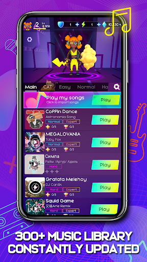 Cyber Surfer : Rhythm Odyssey screenshot 1