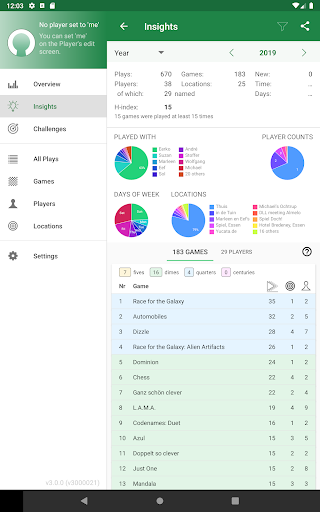 Board Game Stats screenshot 9