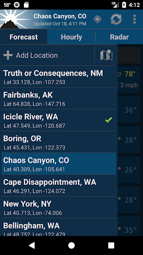 NOAA Weather Unofficial (Pro) screenshot 10
