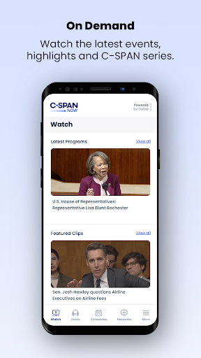 C-SPAN Now screenshot 1