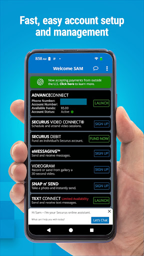 Securus Mobile screenshot 1