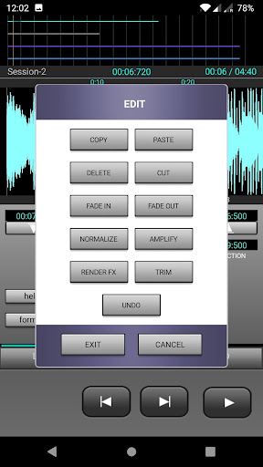 J4T Multitrack Recorder screenshot 8