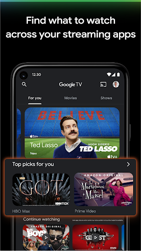 Google TV screenshot 6