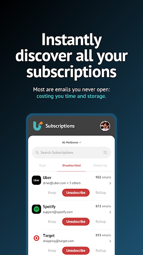 Unroll.Me - Inbox Mail Cleaner screenshot 16