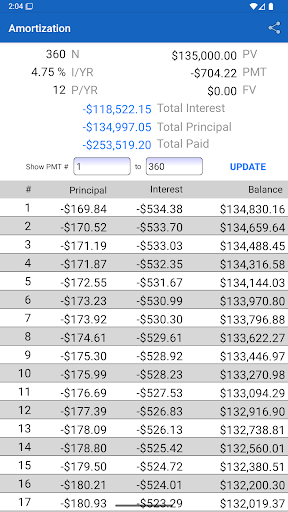 10bii Financial Calculator screenshot 8