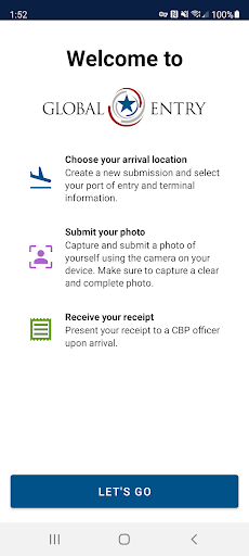 Global Entry screenshot 2