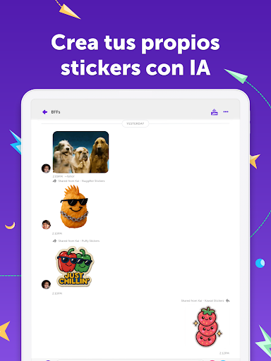 Kinzoo: Fun All-Ages Messenger screenshot 21