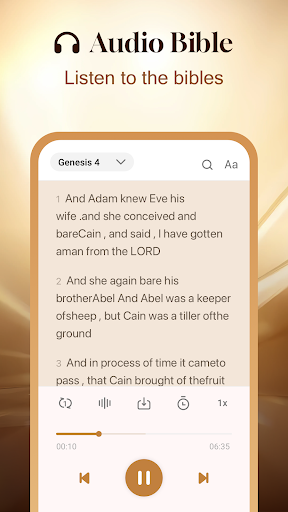 Holy Bible Time-Verses&Audio screenshot 5