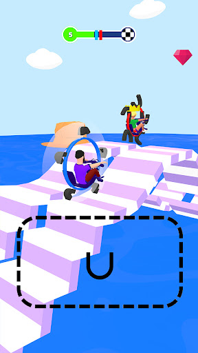 Draw Monowheel 3D screenshot 2